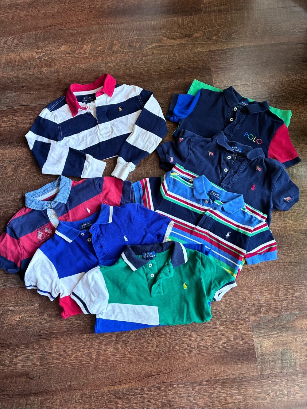 Polo by Ralph Lauren Kids Multicolor Polo Bundle with Stripes